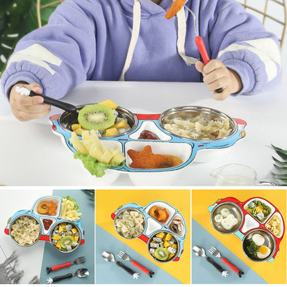 CARTOON CAR SHAPED LUNCH BOX (IMPORTED)