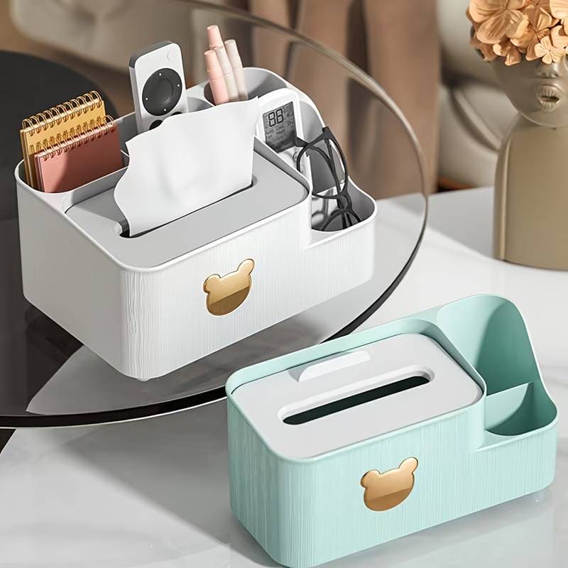 DESKTOP TISSUE STORAGE BOX