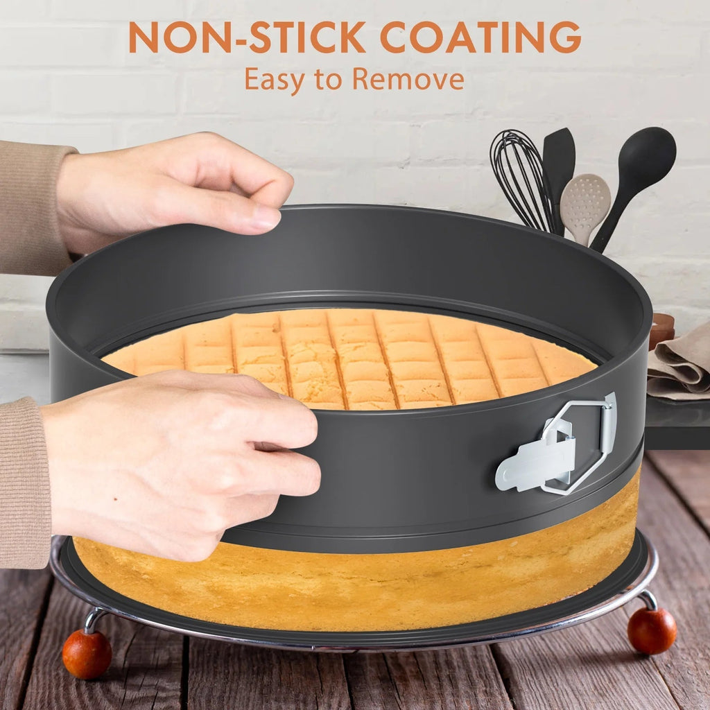 NONSTICK CHEESE CAKE PAN CAKE MOLD 3PCS SET