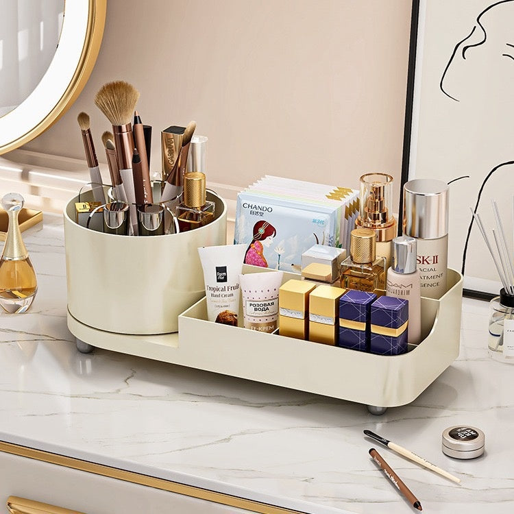 360⁰ ROTATING MAKEUP ORGANIZER