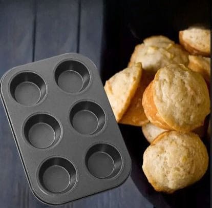 NON STICK MUFFIN TRAY, CUPCAKE MUFFIN ✅