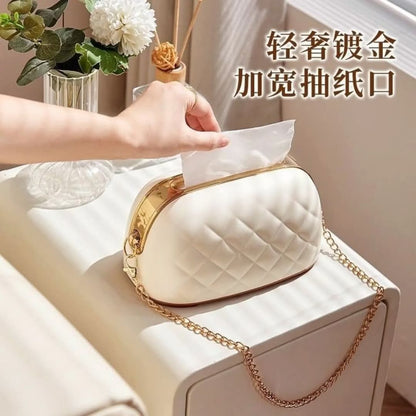 HANDBAG STYLE TISSUE BOX