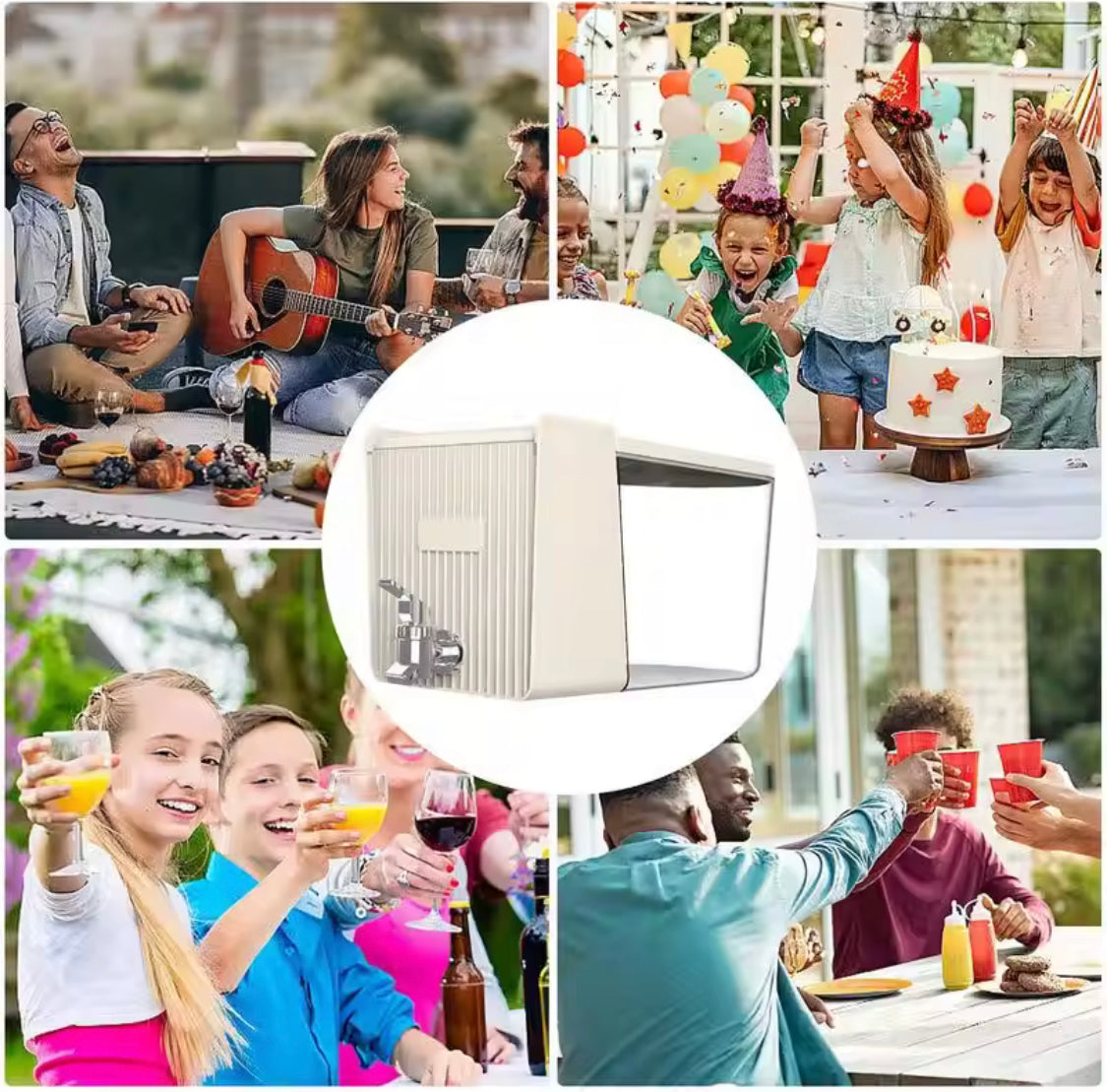 5.3L LEAKPROOF BEVERAGE DRINK DISPENSER