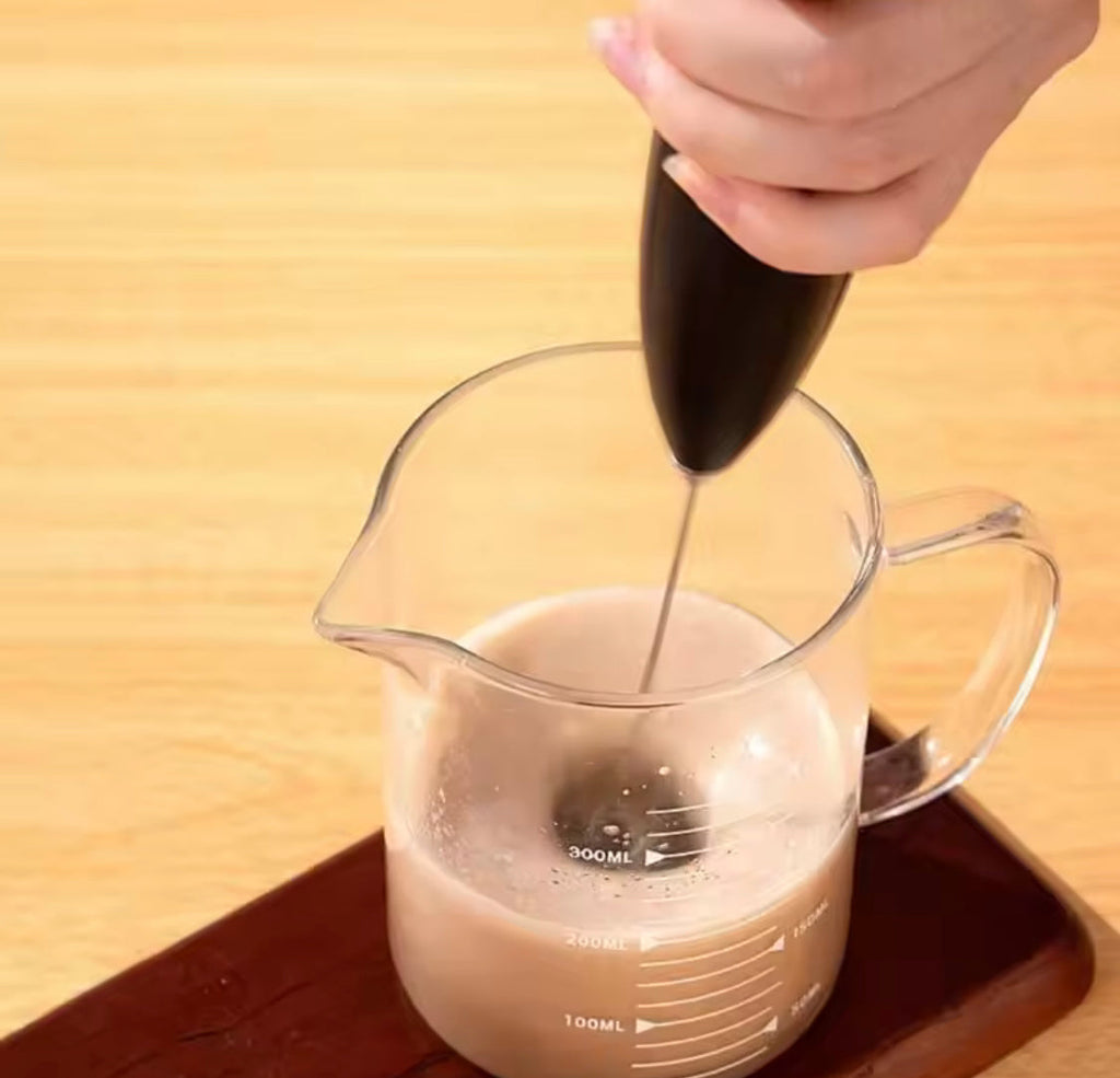 WIRELESS BATTERY MILK FROTHER, PORTABLE EGG BEATER, HANDHELD COFFEE MACHINE