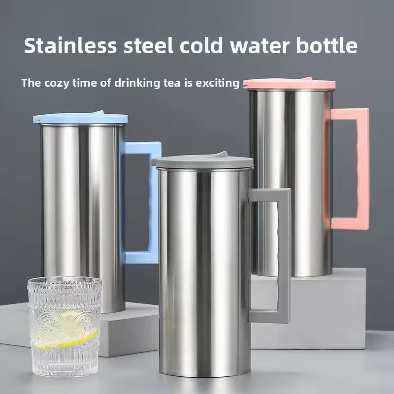 STAINLESS STEEL LARGE CAPACITY HOT AND COOL FLASK