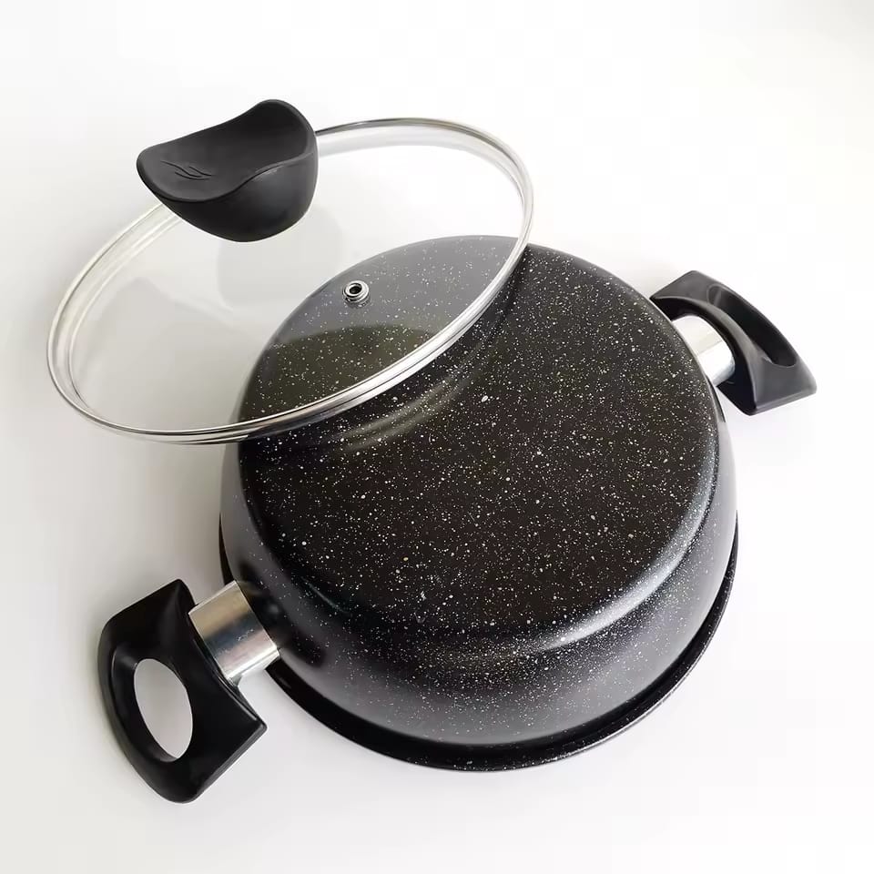 SYNMORE GRANITE COATING NON-STICK COOKING POT ✅