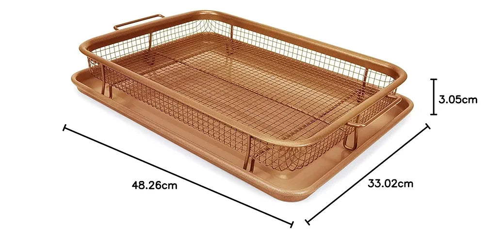 COPPER CRISPER TRAY