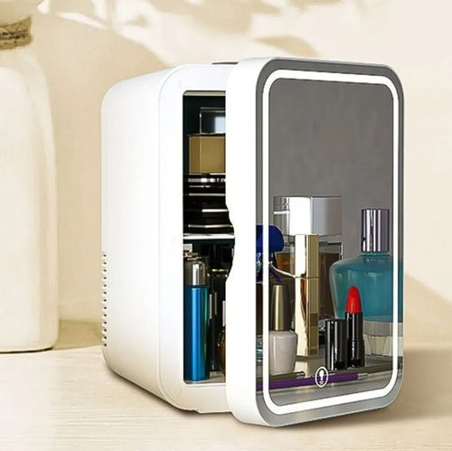 MINI MAKEUP FRIDGE: AC/DC COOLER & WARMER FOR BEAUTY & SKINCARE | HOME & CAR USE