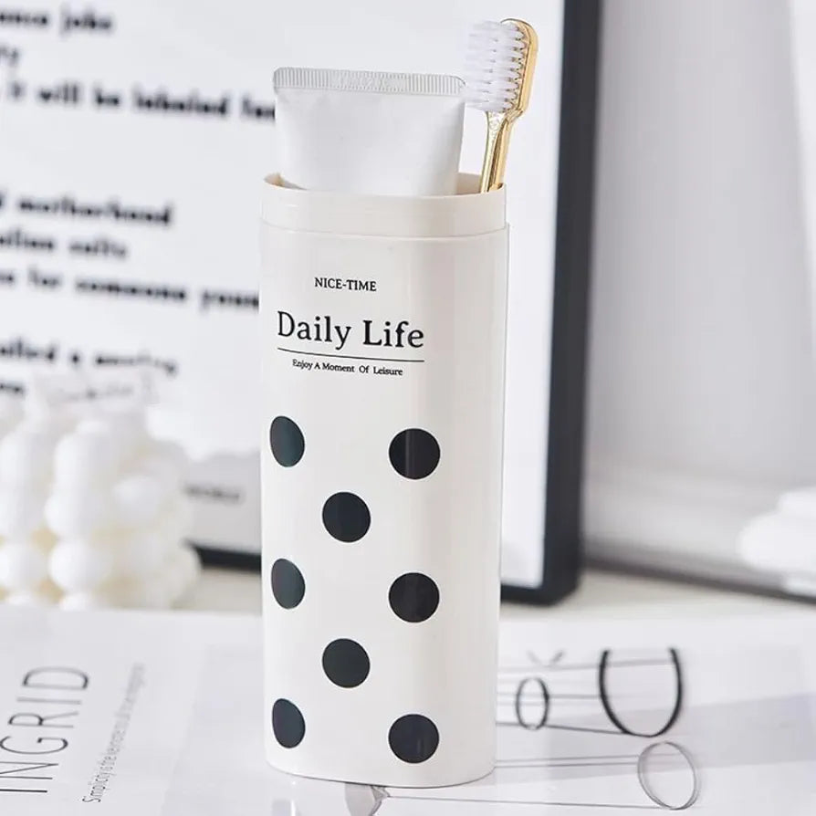 PORTABLE TRAVEL TOOTHBRUSH CASE