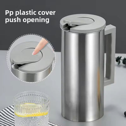 STAINLESS STEEL LARGE CAPACITY HOT AND COOL FLASK