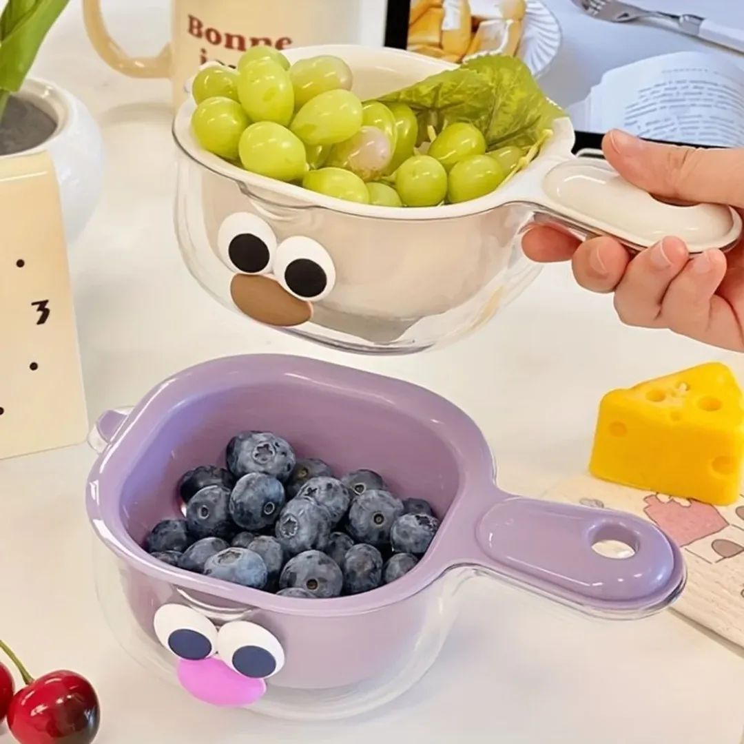 KITCHEN DUAL-LAYER DRAINING BASKET ✅