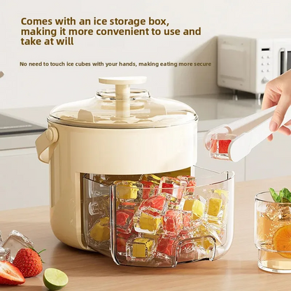 PORTABLE DOUBLE ICE CUBE DISPENSARY