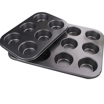 NON STICK MUFFIN TRAY, CUPCAKE MUFFIN ✅