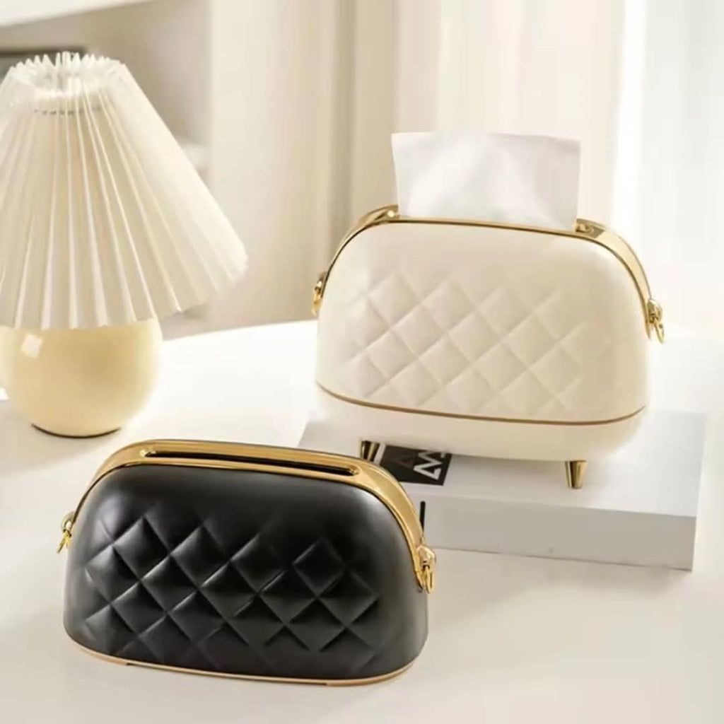 HANDBAG STYLE TISSUE BOX