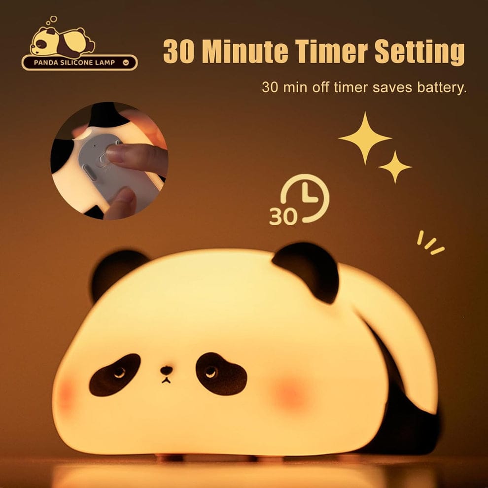 CUTE PANDA & RABBIT DESK LAMP SOFT NIGHT LIGHT