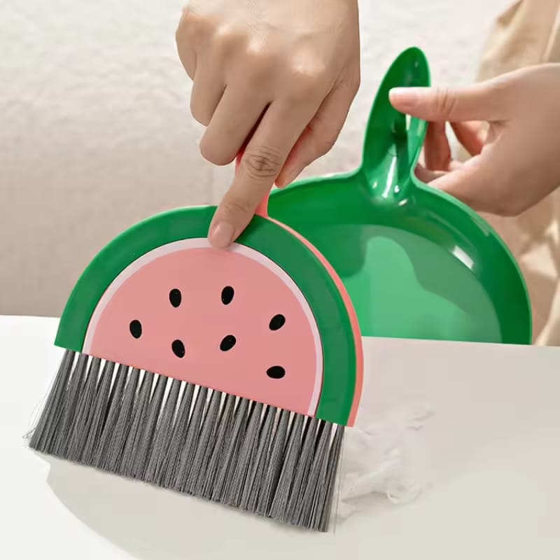 MINI DESKTOP BROOM & DUSTPAN SET ✅