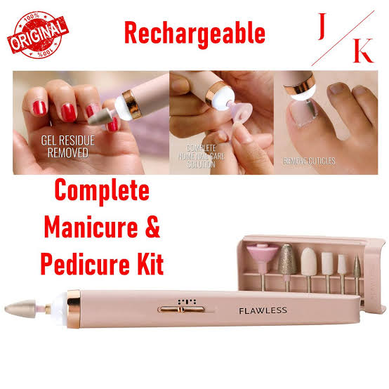 RECHARGEABLE FLAWLESS NAIL SALON FINISHING TOUCH
