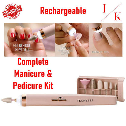 RECHARGEABLE FLAWLESS NAIL SALON FINISHING TOUCH