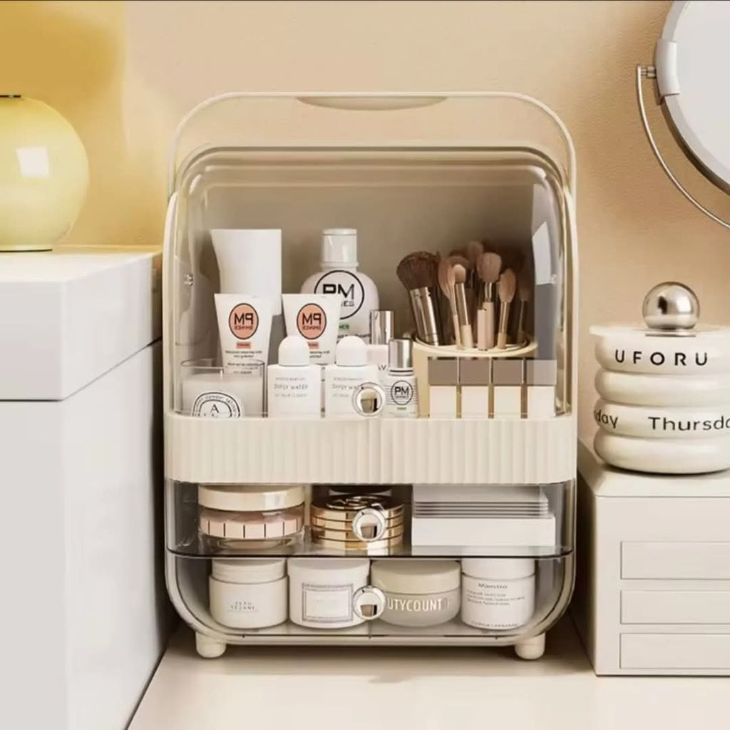 ACRYLIC DOOR COSMETIC ORGANIZER