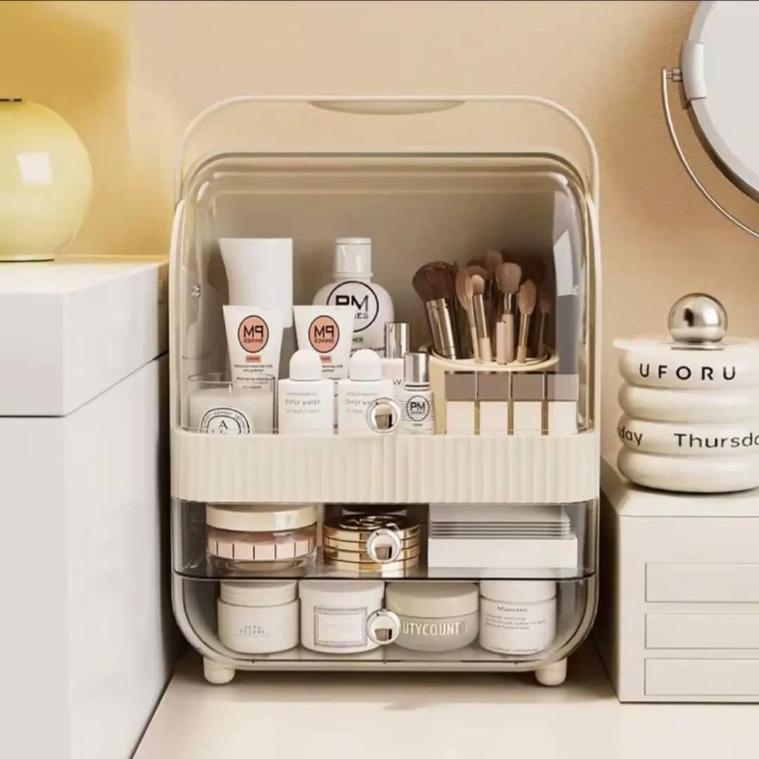 ACRYLIC DOOR COSMETIC ORGANIZER