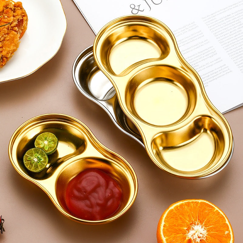 STAINLESS STEEL 3 PORTION TRAY