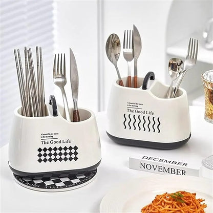 CREATIVE MULTI-FUNCTIONAL DRAIN CHOPSTICK STORAGE BOX