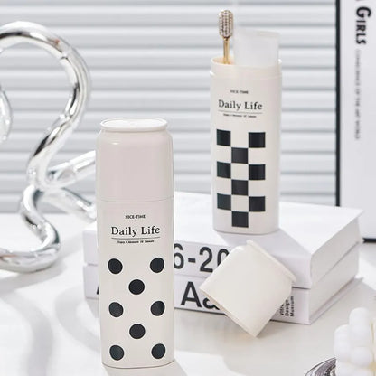 PORTABLE TRAVEL TOOTHBRUSH CASE