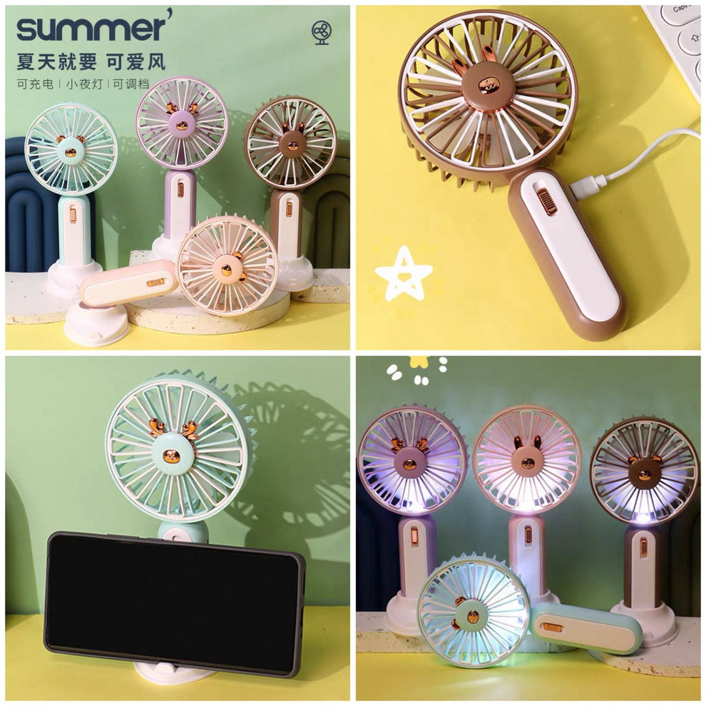 Fan Flower Shape PORTABLE MINI HAND FAN FLOWER SHAPE β Prodesire