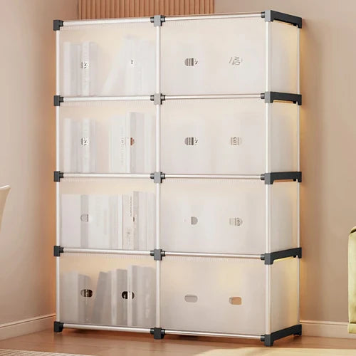 DUST-PROOF MULTIPURPOSE STORAGE SHELF RACK