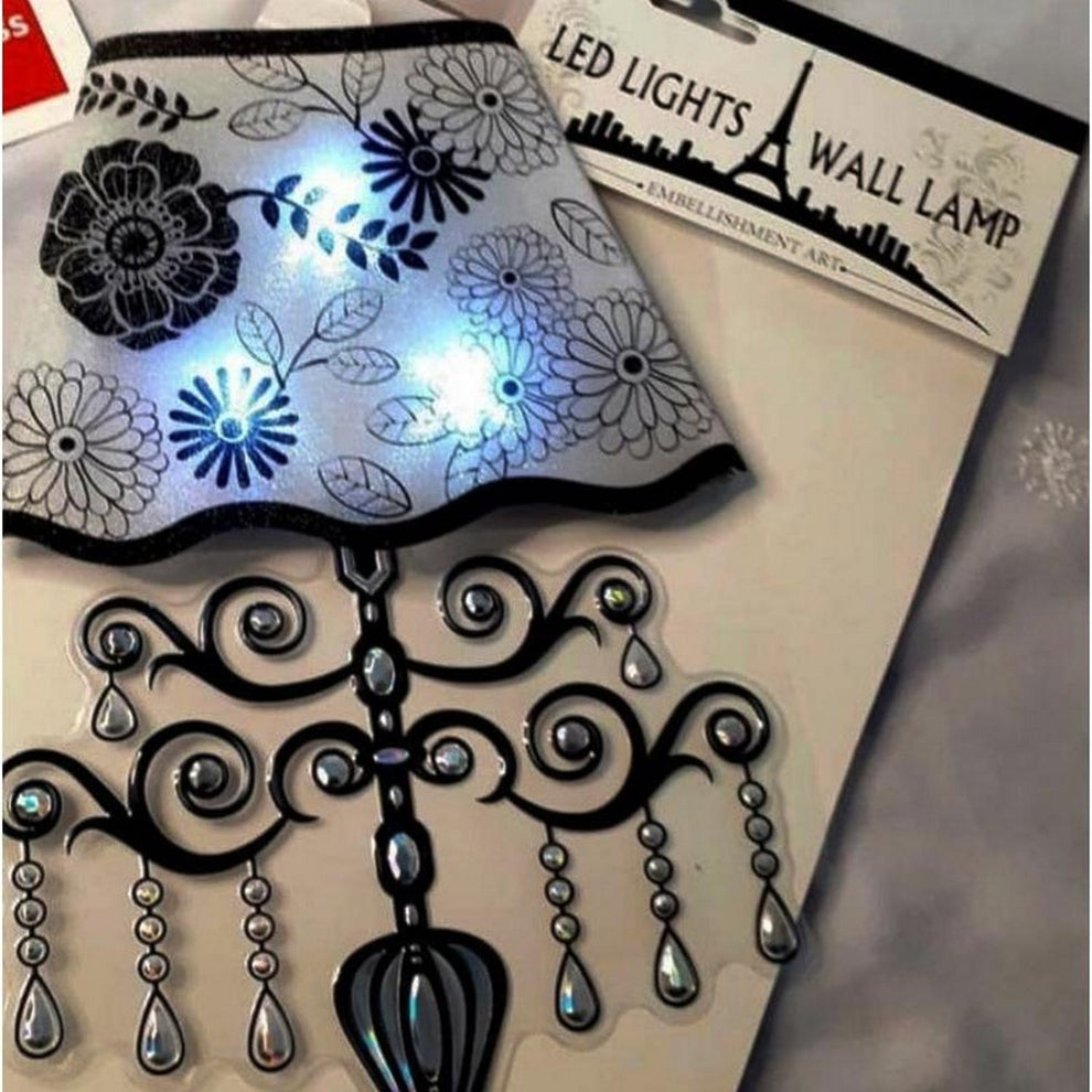 3D WALL LED LIGHT LAMP STICKER