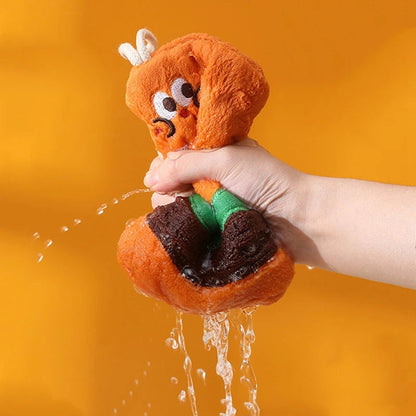 CUTE BREAD & CHEESE HANGING HAND TOWEL