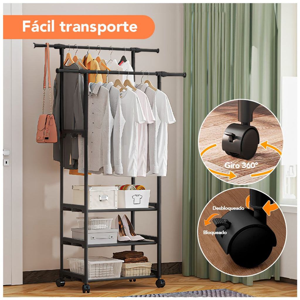 Cole Pole Rack 3 LAYER DOUBLE POLE RACK – Prodesire