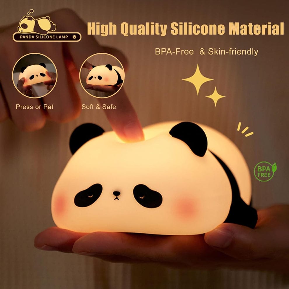 CUTE PANDA & RABBIT DESK LAMP SOFT NIGHT LIGHT