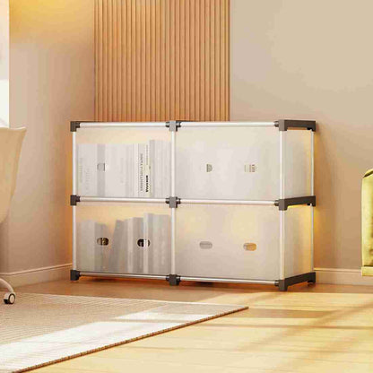 DUST-PROOF MULTIPURPOSE STORAGE SHELF RACK