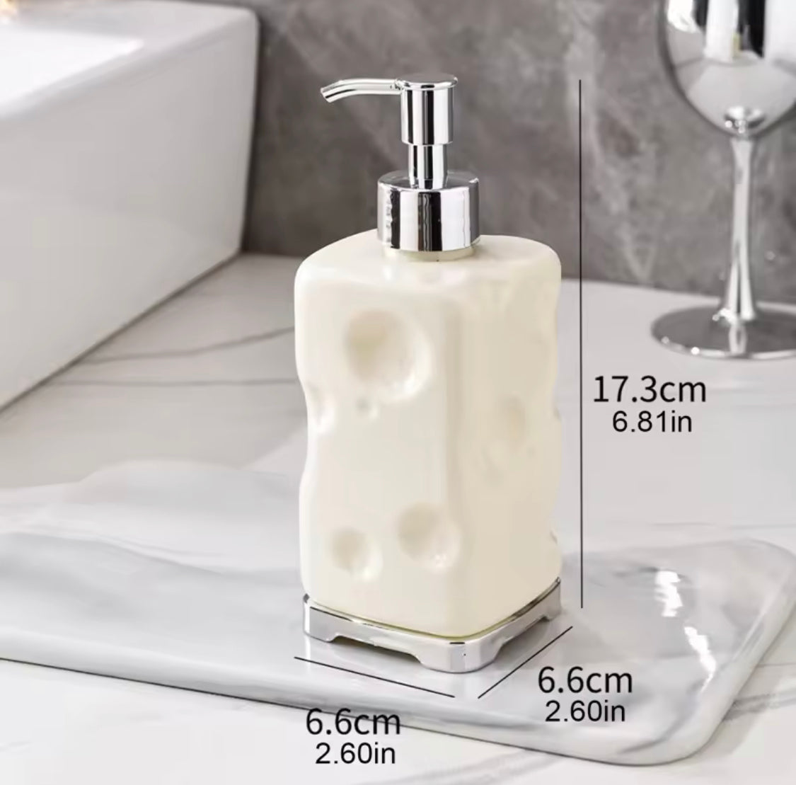 MODERN REUSABLE BATHROOM SOAP DISPENSER