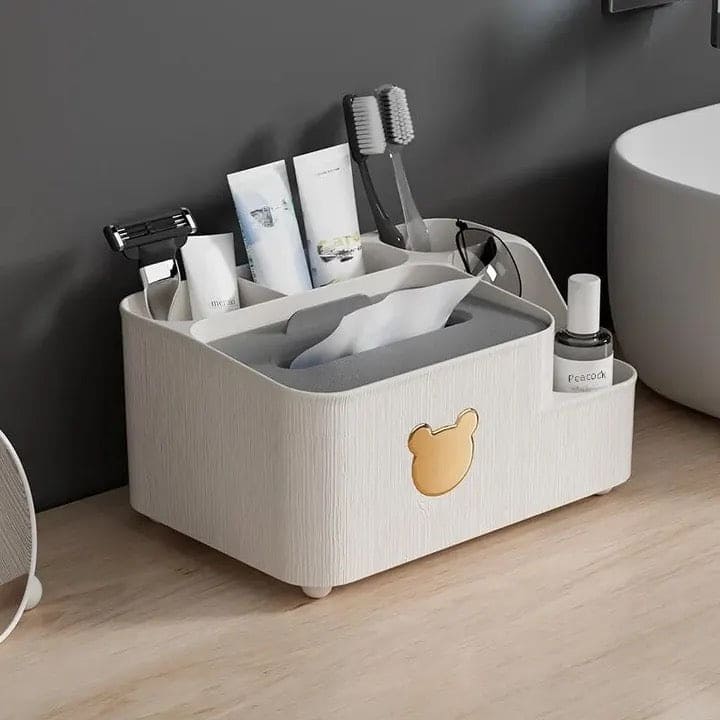 DESKTOP TISSUE STORAGE BOX