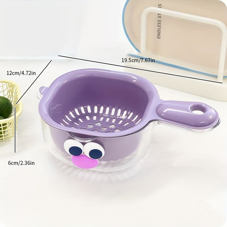 KITCHEN DUAL-LAYER DRAINING BASKET ✅