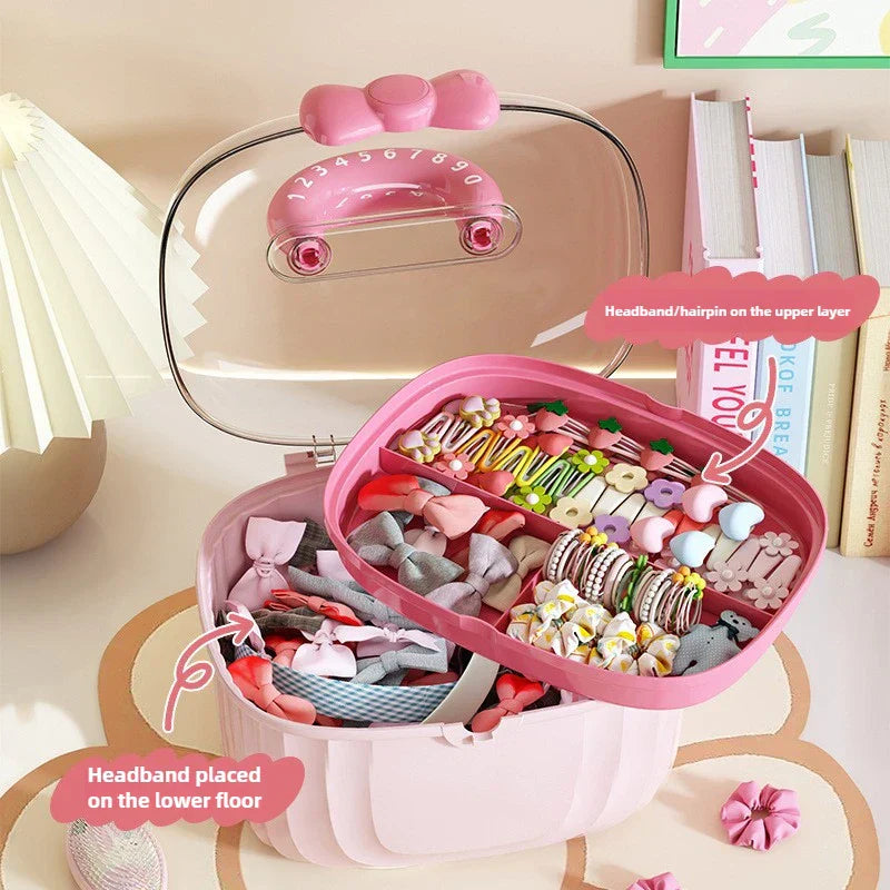 PORTABLE MAKEUP AND ACCESSORIES STORAGE BOX