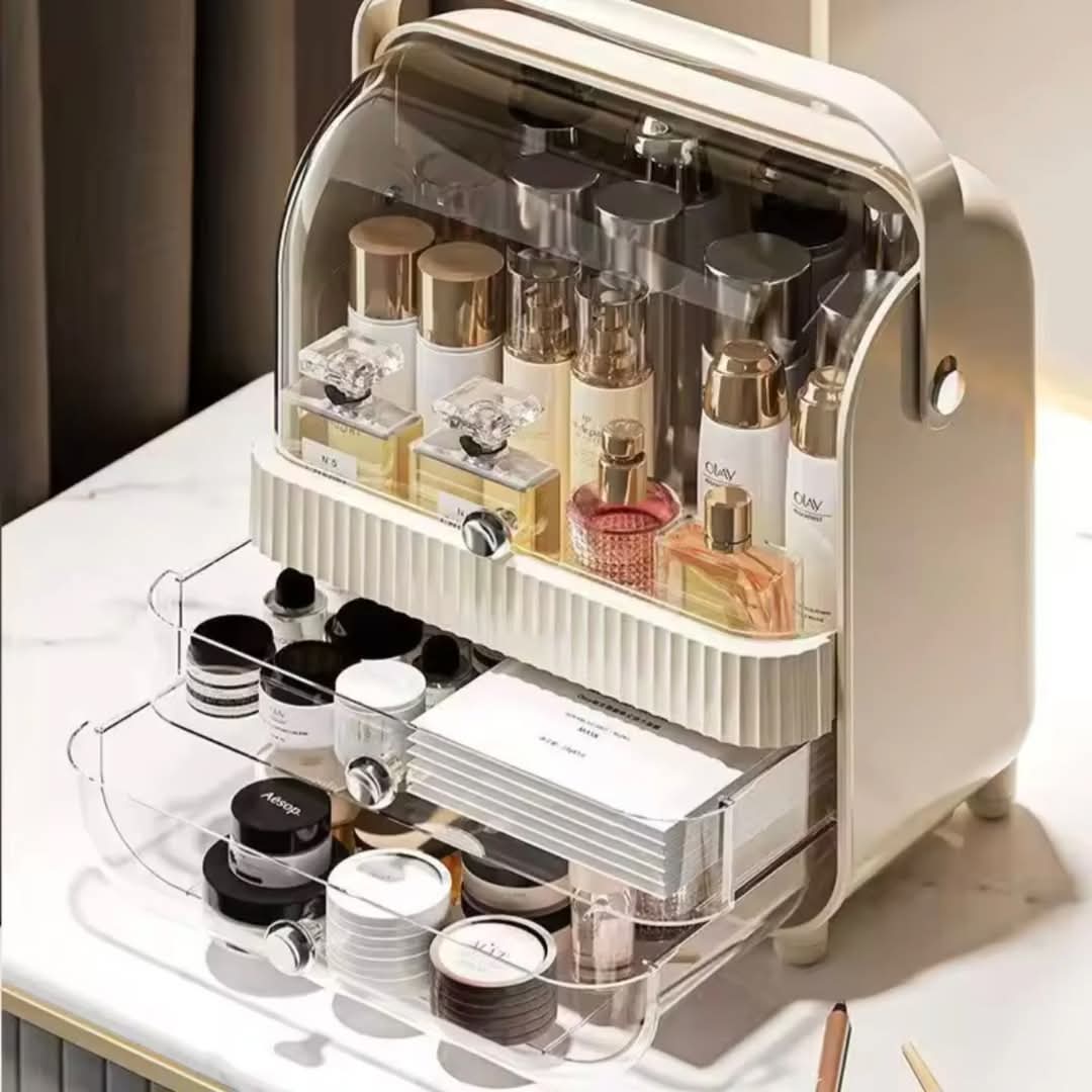 ACRYLIC DOOR COSMETIC ORGANIZER