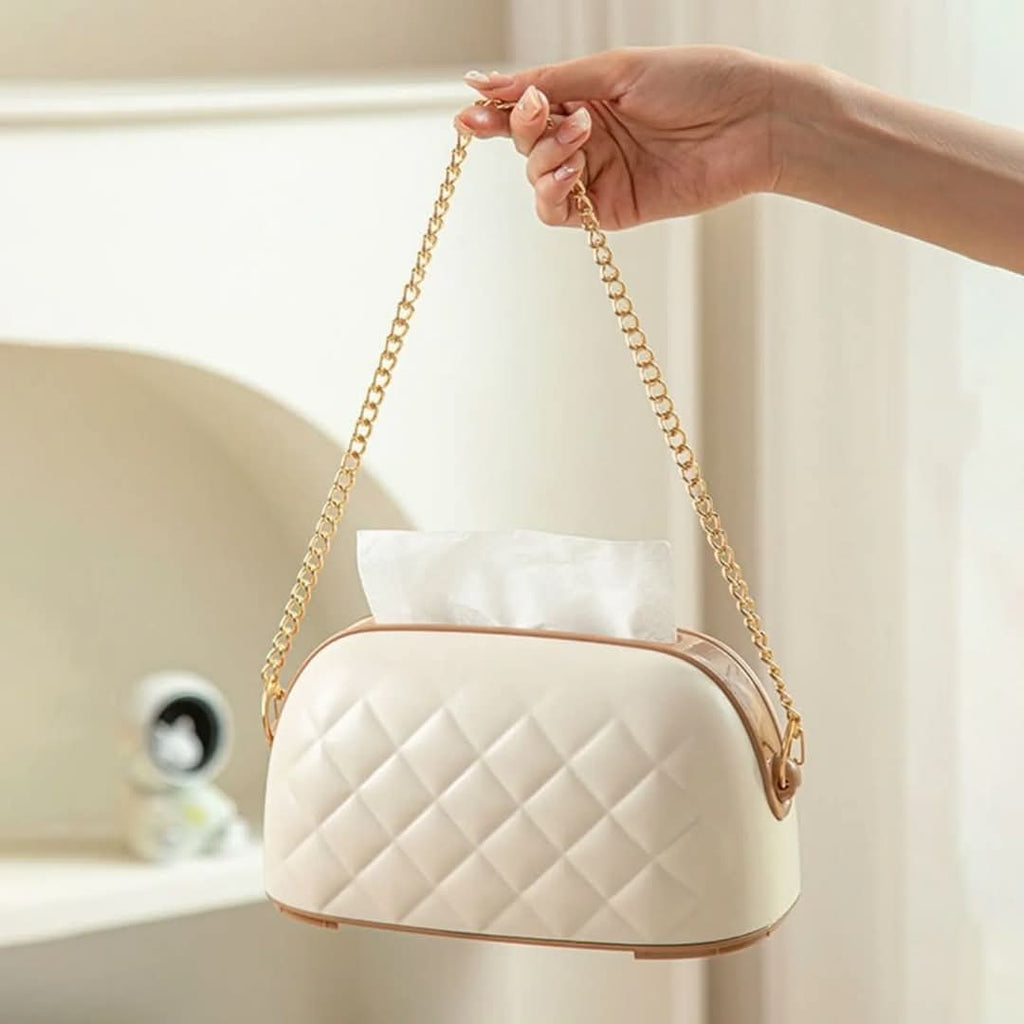 HANDBAG STYLE TISSUE BOX