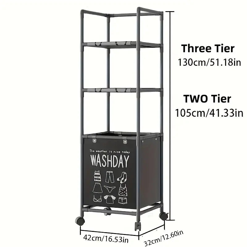 3 LAYER LAUNDRY BASKET