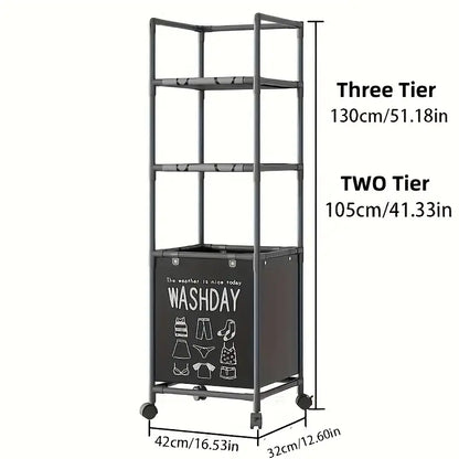 3 LAYER LAUNDRY BASKET