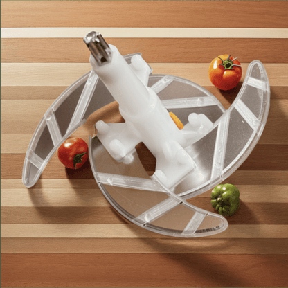 NEW MULTIFUNCTIONAL MANUAL CHOPPER (STAINLESS STEEL) 2 LITER