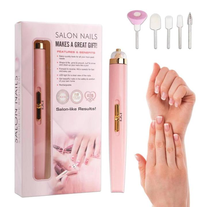 RECHARGEABLE FLAWLESS NAIL SALON FINISHING TOUCH