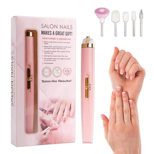 RECHARGEABLE FLAWLESS NAIL SALON FINISHING TOUCH