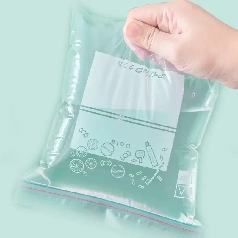 SEALED FOOD STORAGE ZIP LOCK BAG (3 DIFFERENT SIZES)