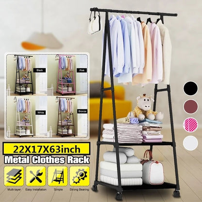 TRIANGLE ATTACHABLE COAT RACK