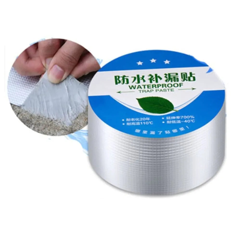 ALUMINUM FOIL BUTYL RUBBER TAPE (WATER AND LEAKPROOF)