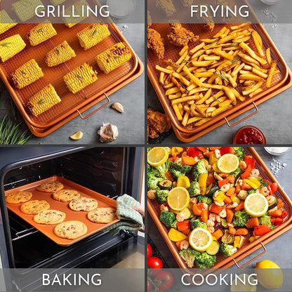 COPPER CRISPER TRAY