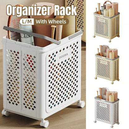 PRODESIRE™ LARGE CAPACITY MOVABLE FOLDING LAUNDRY BASKET